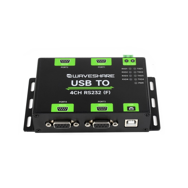 مبدل صنعتی USB به RS232 ویوشیر مدل USB TO 4CH RS232(F)