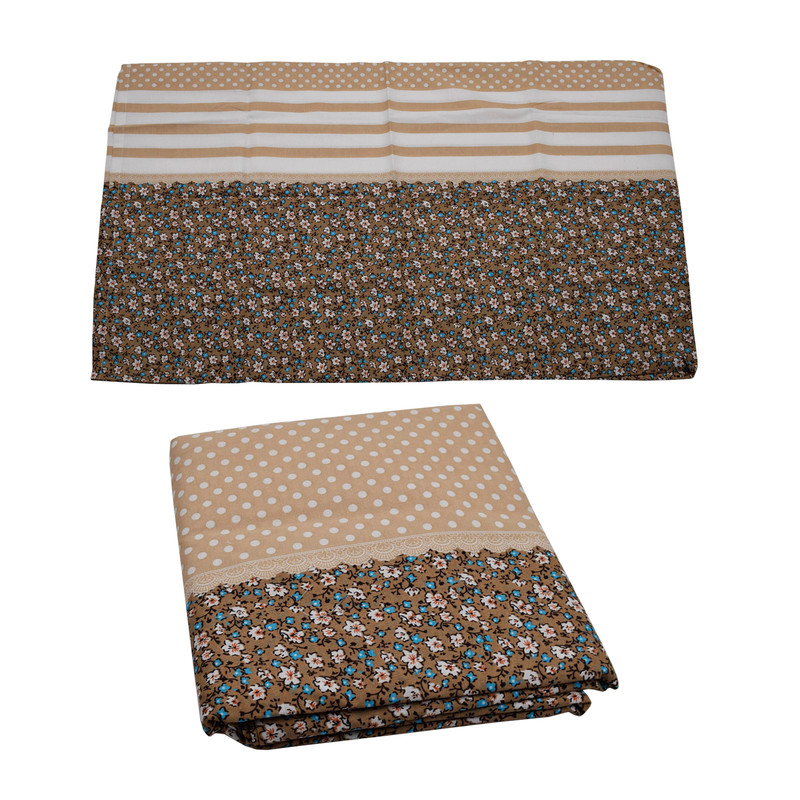 سرویس ملحفه مدل KS-02 یک نفره 2 تکه