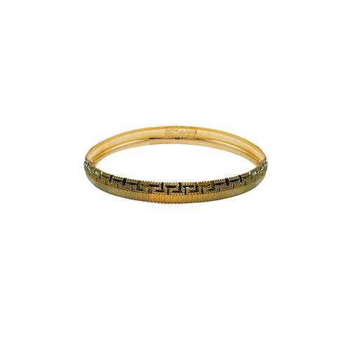 النگو طلا کم اجرت 18 عیار زنانه ناریا مدل A44