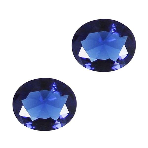 سنگ یاقوت کبود کد D67510 بسته دو عددی 
