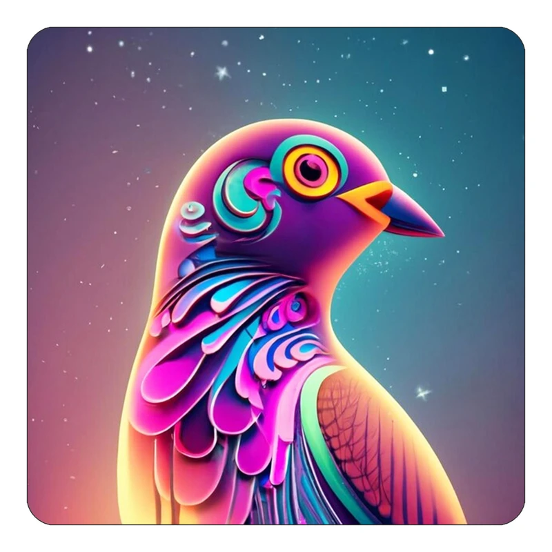 مگنت کاکتی طرح حیوانات رنگی مدل mp26150