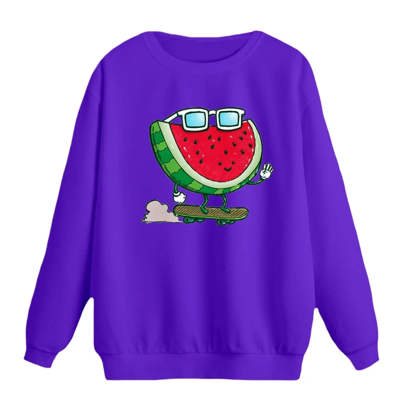 سویشرت زنانه مدل هندوانه یلدایی کد 3 