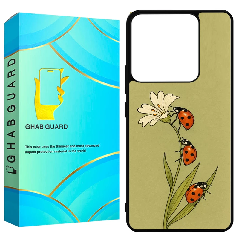 کاور قاب گارد طرح کفشدوزک مدل G14S مناسب برای گوشی موبایل شیائومی Redmi Note 14S 4G