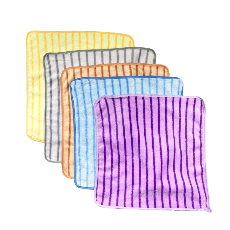 دستمال نظافت مدل راه راه مجموعه 5 عددی