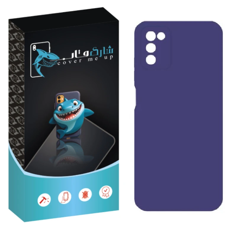 کاور شارک قاب مدل SILIK مناسب برای گوشی موبایل سامسونگ Galaxy A02s / A03s