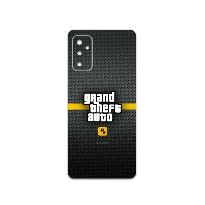 برچسب پوششی ماهوت مدل Gta-Game مناسب برای گوشی موبایل سامسونگ Galaxy M52 5G
