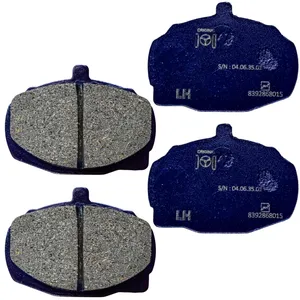 لنت ترمز جلو خودرو شرکت تولیدی قطعات جلوبندی خودرو ایران لاهیجان مدل 002151 دو جفت مناسب برای پیکان ، پژو آردی