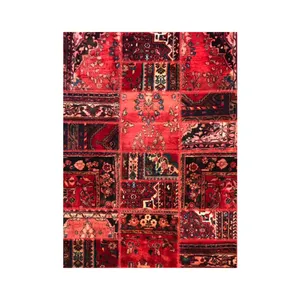 کلاژ فرش دستبافت سه متری مدل چهل تیکه کد ML1375