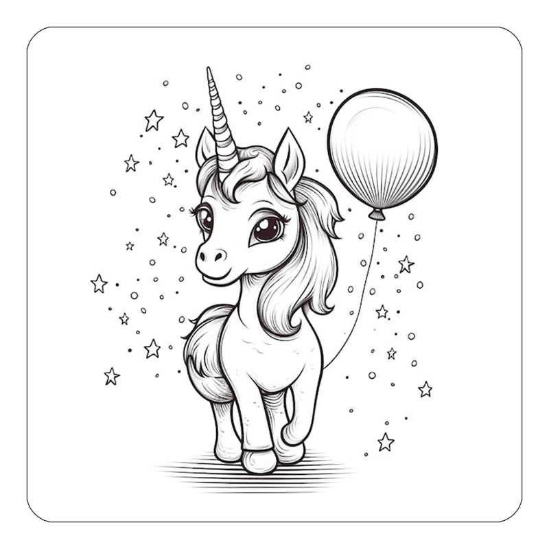 مگنت کاکتی طرح اسب تک شاخ و یونیکورن مدل mp29403