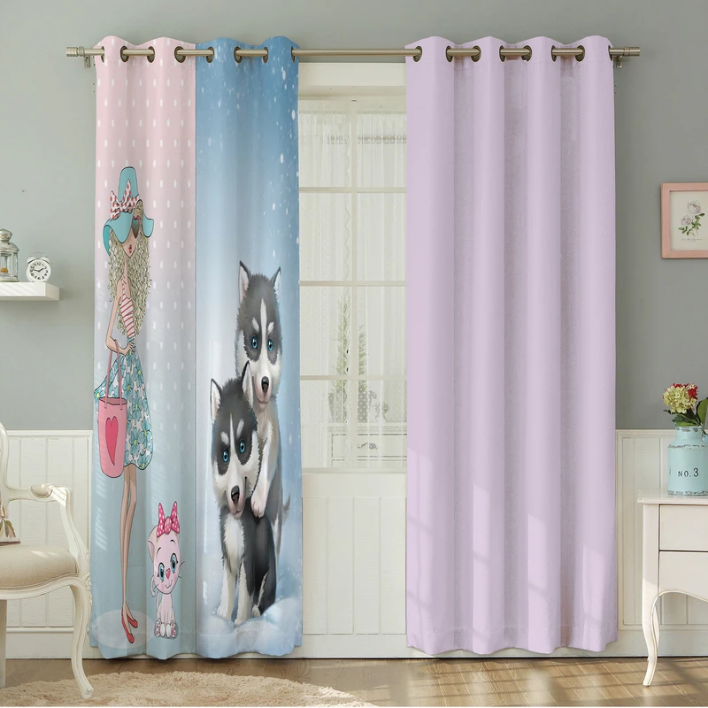 پرده نیروانا طرح مدرن  مدل هازان کد 4420 سایز 140×280 سانتی متر