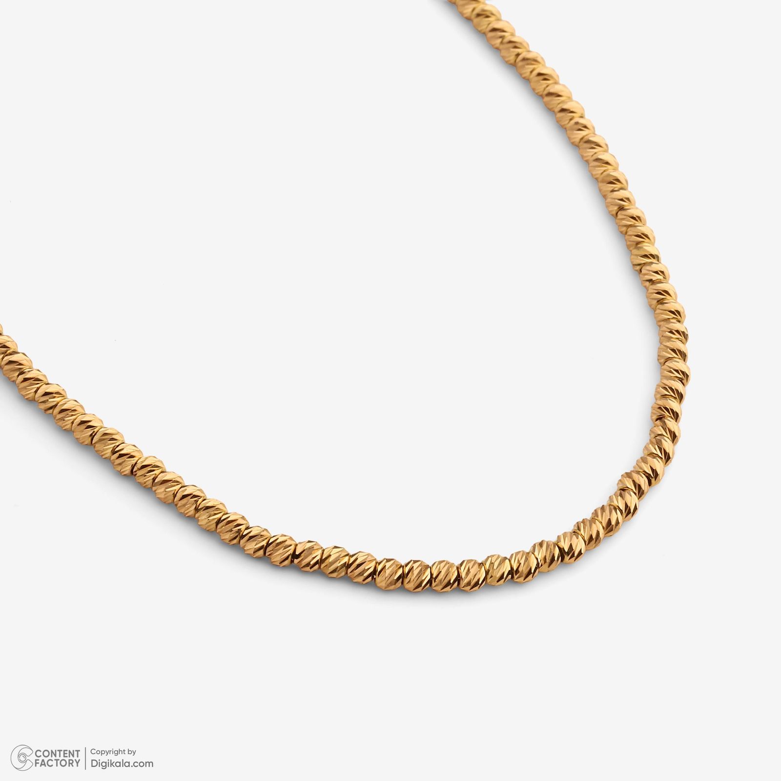 گردنبند طلا 18 عیار زنانه با زنجیر البرنادو وی گالری مدل NC1703 -  - 9