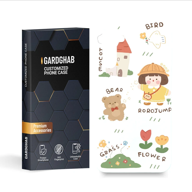  کاور گارد قاب مدل دخترانه مناسب برای گوشی موبایل سامسونگ Galaxy A54 