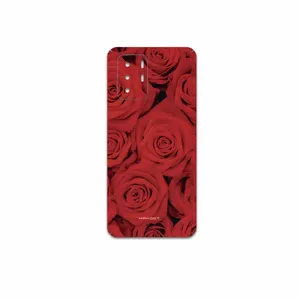 MAHOOT Red-Flower Cover Sticker for Xiaomi Poco X3 GT 5G