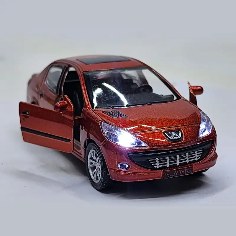 ماشین بازی مدل عقبکش 207 صندوق دار