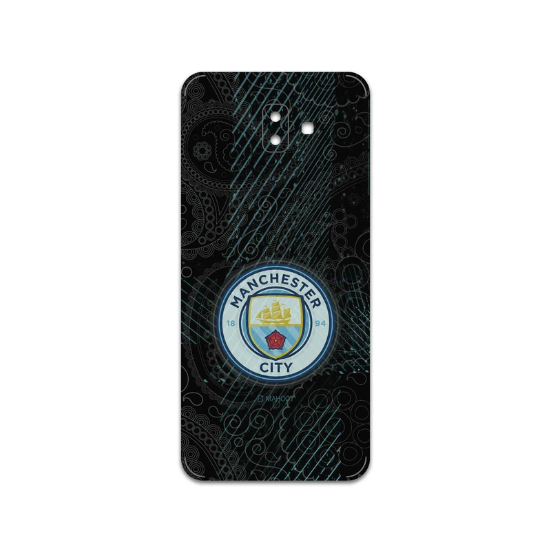 برچسب پوششی ماهوت مدل Manchester-City مناسب برای گوشی موبایل سامسونگ Galaxy J6 Plus