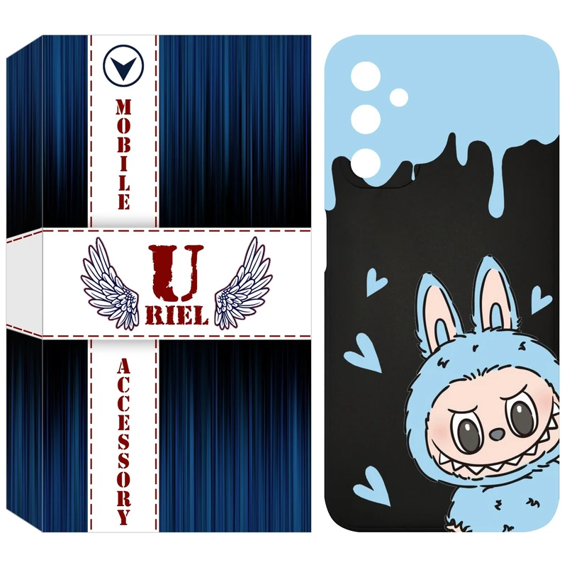 کاور یوریل قاب مدل KSH کد 131 طرح عروسک لبوبو مناسب برای گوشی موبایل سامسونگ Galaxy M14