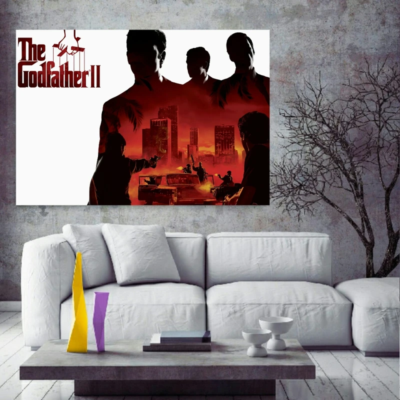  تابلو بوم طرح پدرخوانده مدل TB1805