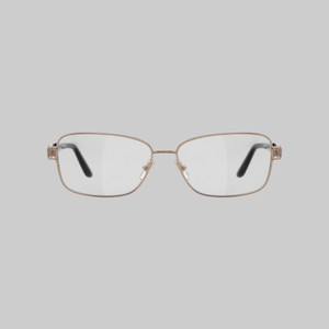 فریم عینک طبی مستطیلی زنانه ورساچه مدل 0VE1229B-1252 مناسب برای صورت بیضی، گرد