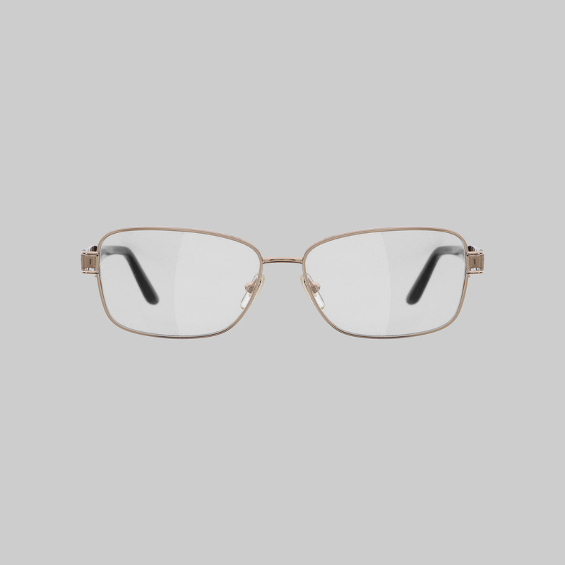 فریم عینک طبی مستطیلی زنانه ورساچه مدل 0VE1229B-1252 مناسب برای صورت بیضی، گرد