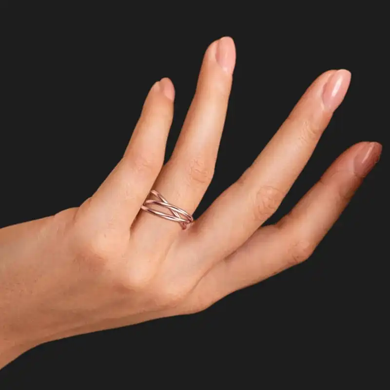 انگشتر نقره زنانه مدل رینگ