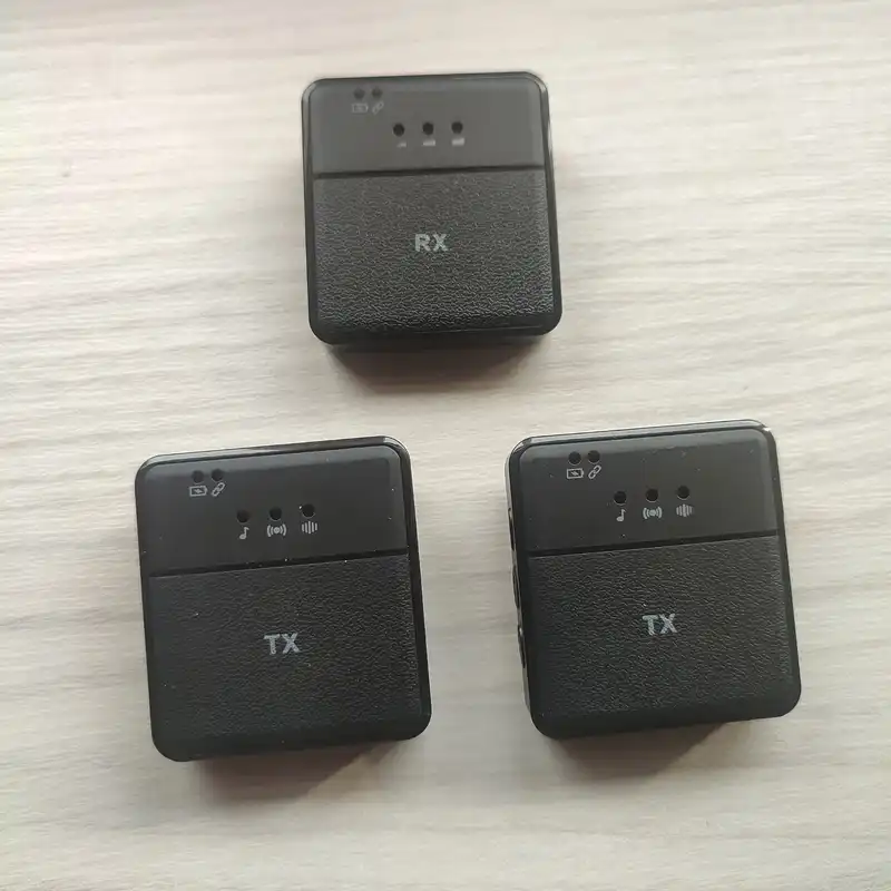 ست میکروفن یقه ای مدل SX9 Dual Mic Type-C مجموعه 3 عددی