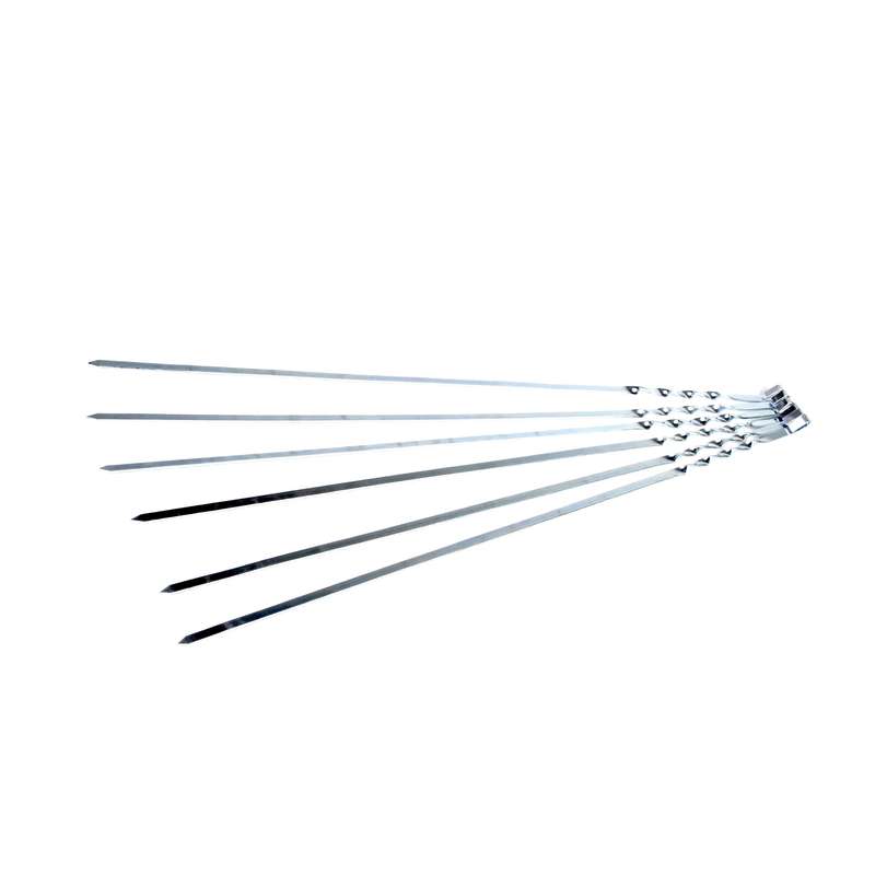 سیخ جوجه مدل 55cm بسته 6 عددی