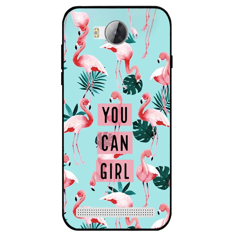 کاور مگافون طرح فلامینگو مدل 8032 مناسب برای گوشی موبایل هوآوی Y3 2