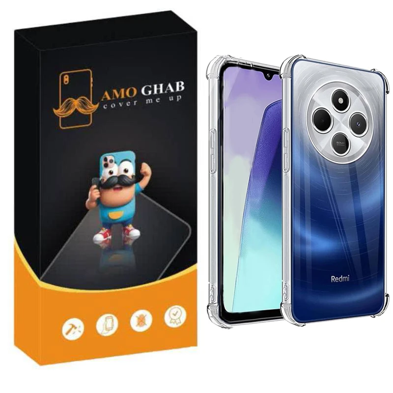 کاور عمو قاب مدل Crystal مناسب برای گوشی موبایل شیائومی Redmi 14c / Poco C75