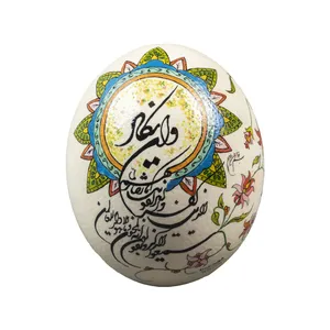 تخم شترمرغ تزئینی طرح وان یکاد مدل 100100