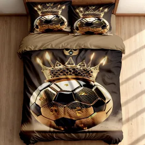 سرویس خواب یک نفره 5 تکه مدل توپ فوتبال کد 02 football 