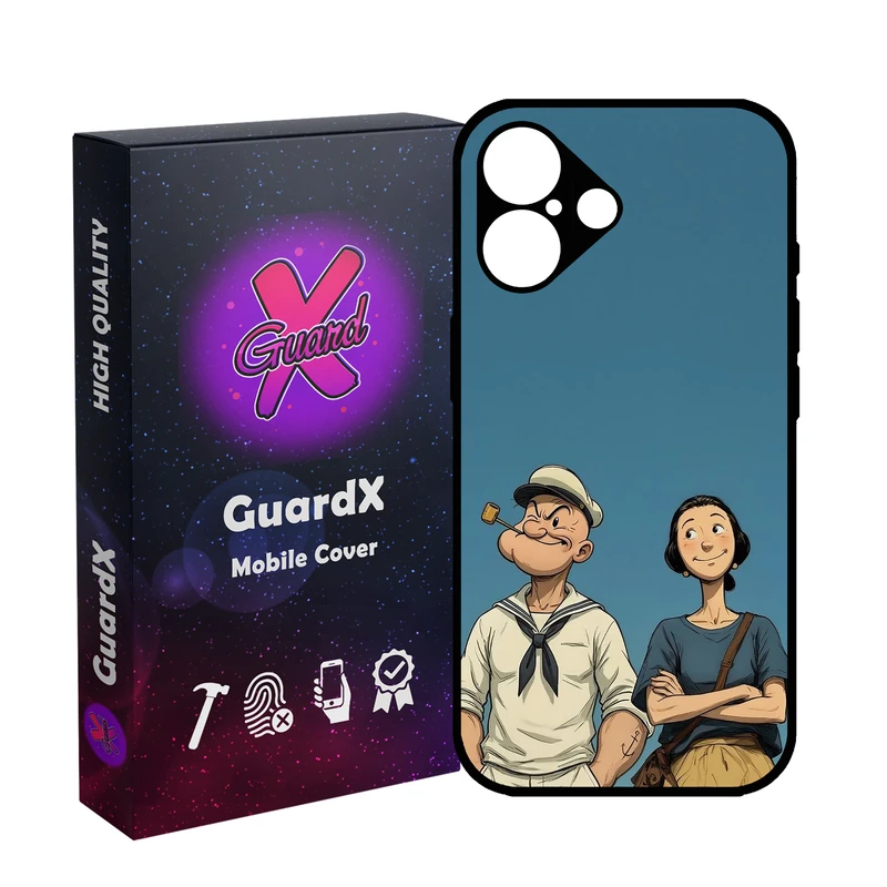 کاور گارد ایکس طرح ملوان زبل مدل 10930 مناسب برای گوشی موبایل اپل iPhone 16