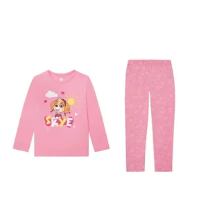 ست تی شرت و شلوار دخترانه پاو پاترول مدل 6767