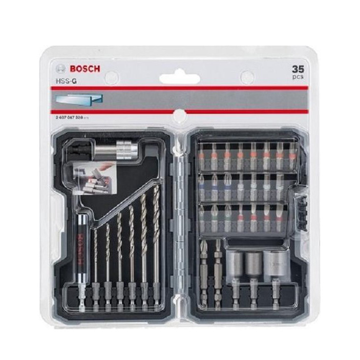 مجموعه 35 عددی مته و سری پیچ گوشتی  بوش مدل 2607017328