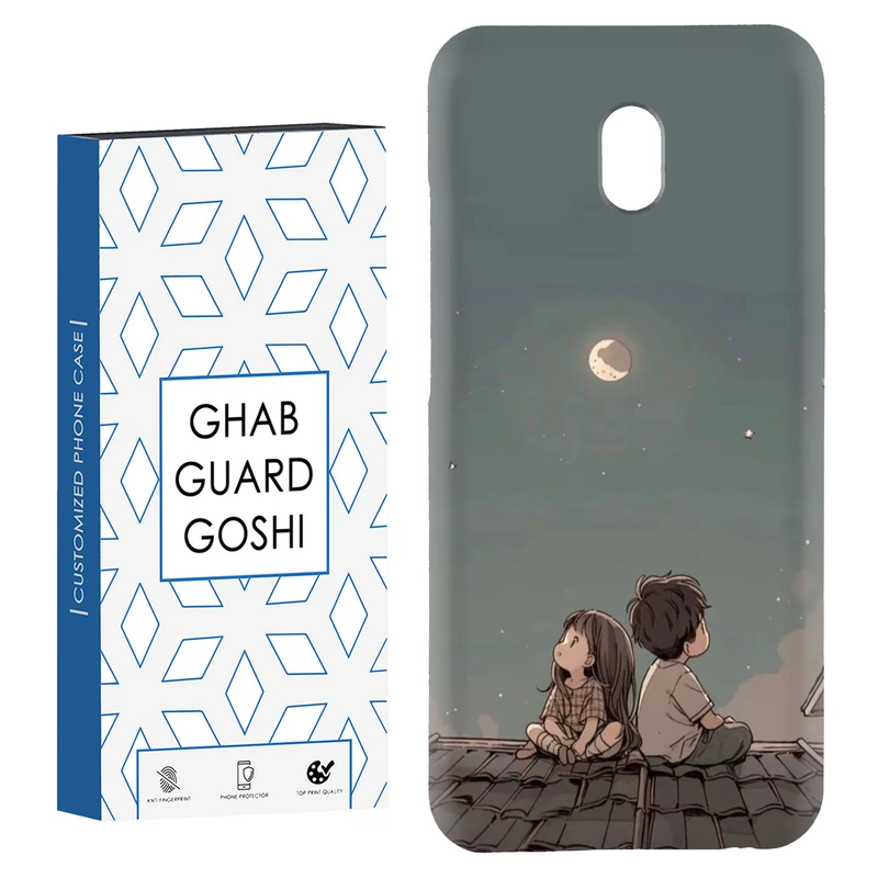 کاور قاب گارد گوشی طرح پسر و دختر کد Dimo-183 مناسب برای گوشی موبایل شیائومی Redmi 8a