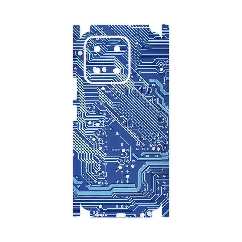 برچسب پوششی ماهوت مدل Blue_Printed_Circuit_Board-FullSkin مناسب برای گوشی موبایل آنر X5b