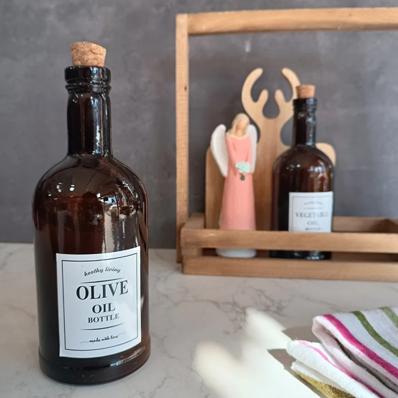 ظرف آبلیمو مدل Olive & vegtable oil کد 12 مجموعه دو عددی