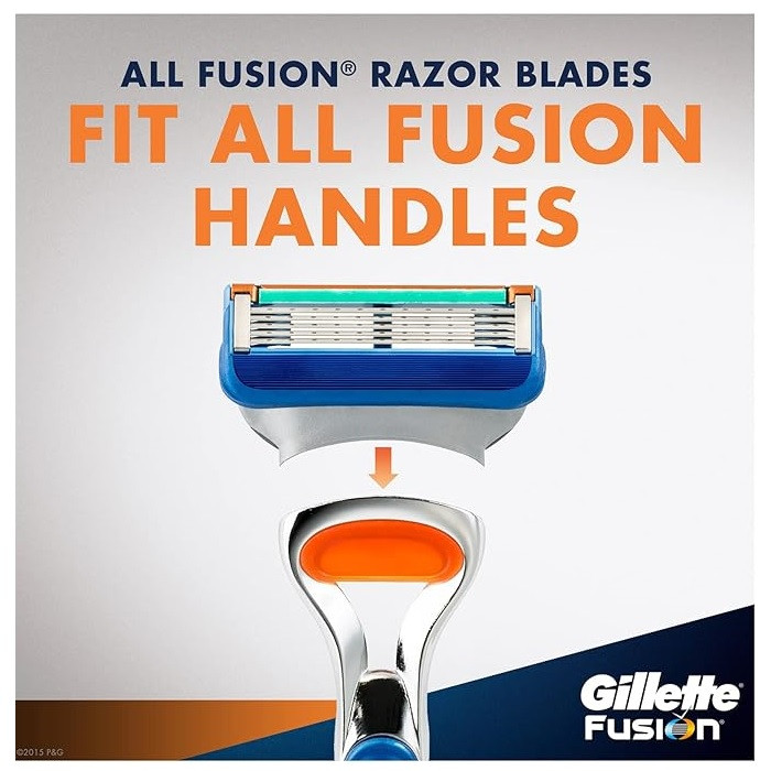 تیغ یدک ژیلت مدل Fusion بسته 4 عددی