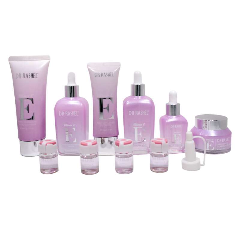 مجموعه مراقبت از پوست دکتر راشل مدل ویتامین E بسته 10 عددی