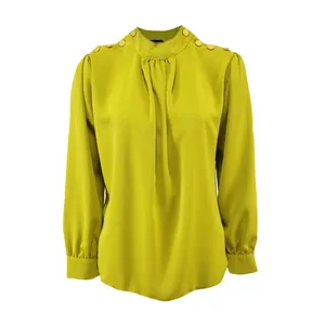 بلوز آستین بلند زنانه مدل 4 دکمه کد 771