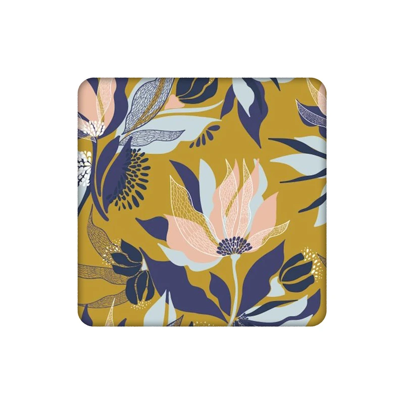 زیرلیوانی طرح پترن گلدار کد 8545631