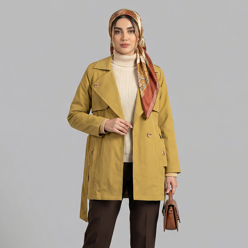 بارانی زنانه السانا مدل دیارا کد 2379