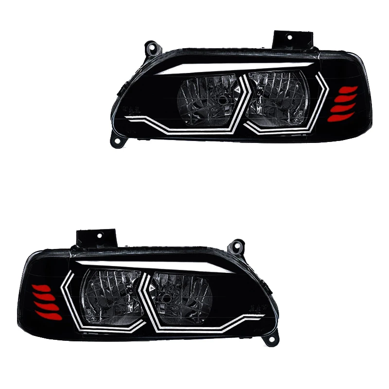 چراغ جلو خودرو گروه پژوهش صنعت مدرن مدل هگزا مناسب برای پراید بسته دو عددی