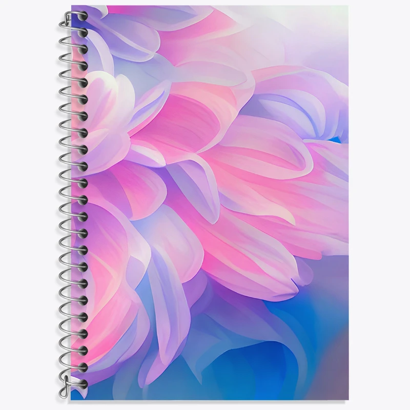 دفتر لغت 50 برگ خندالو طرح گلبرگ گل کد N5881