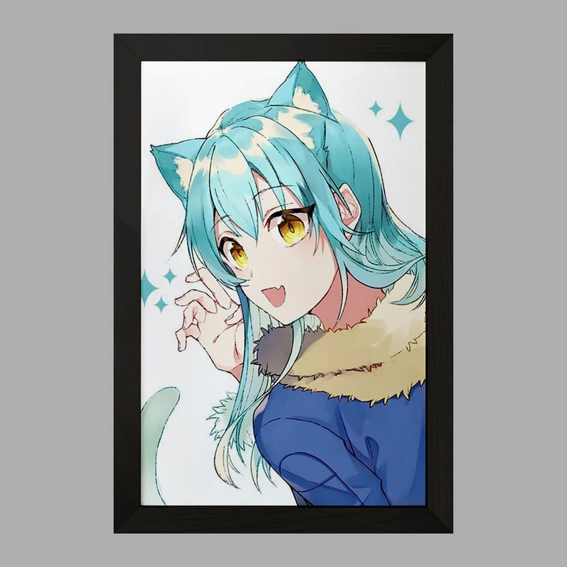 تابلو خندالو مدل ریمورو تمپست انیمه اسلایم  کد 15597