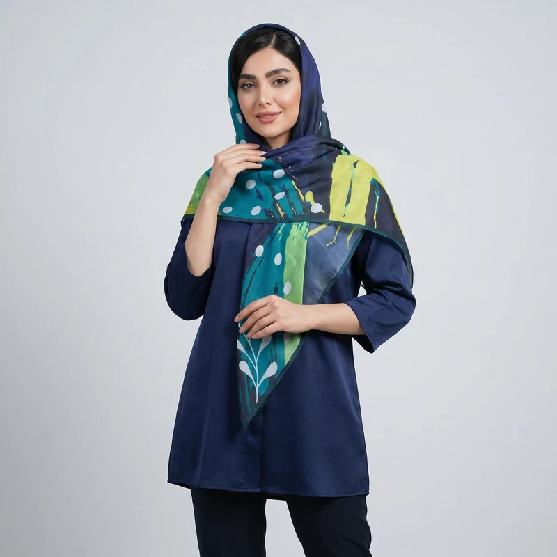 روسری زنانه مدل نخی کد D140x3