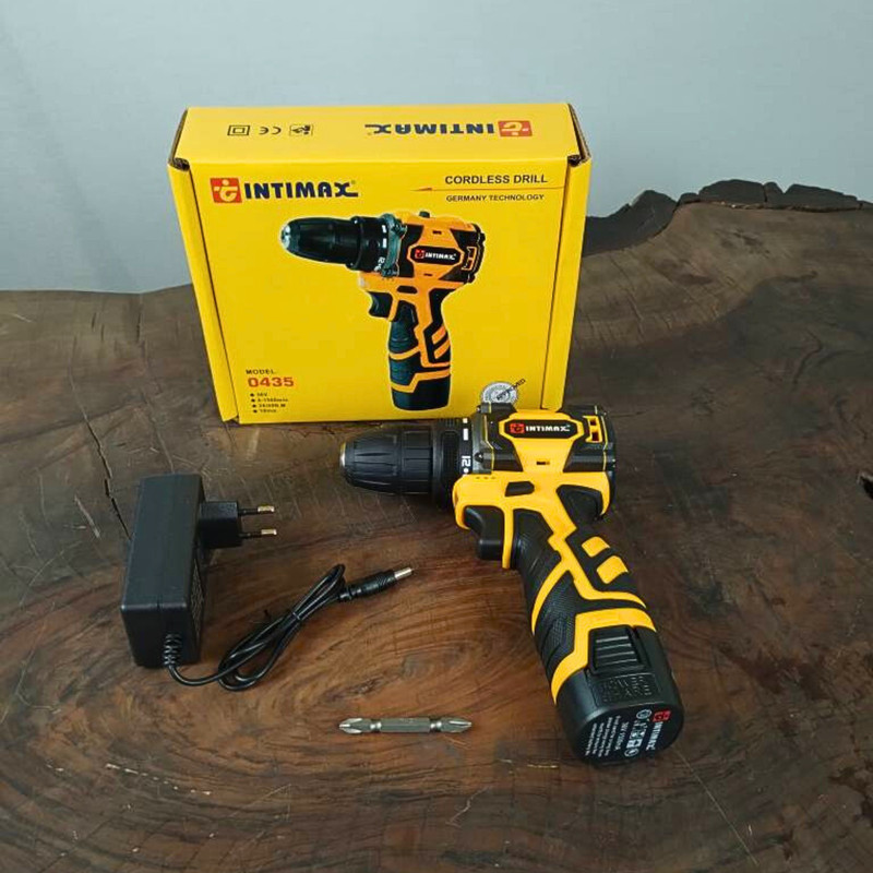 پیچ گوشتی شارژی اینتیمکث کد 04355 مدل براشلس