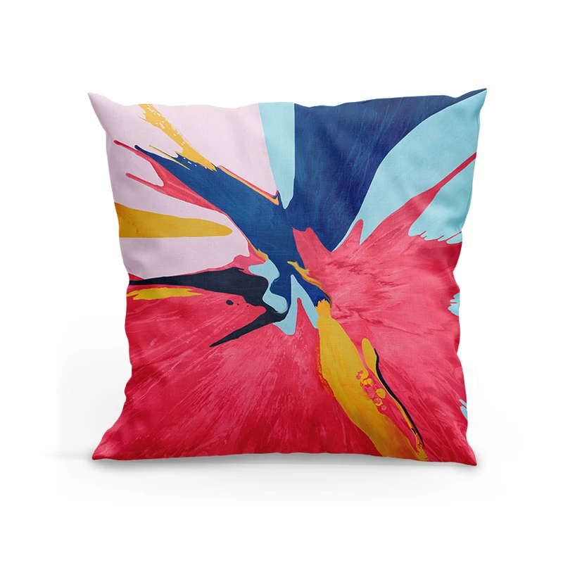 کوسن پاد آفرین مدل رنگی نامنظم کد DKK54