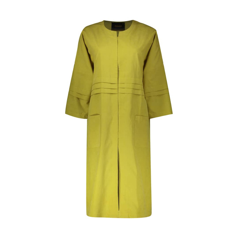 مانتو زنانه مدل 391 رنگ خردلی 