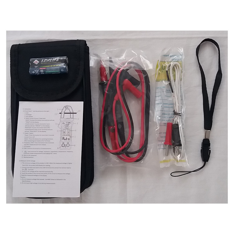 مولتی متر کلمپی زویی مدل ZT-QB4