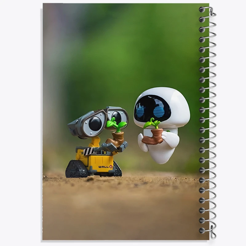 دفتر مشق 100 برگ خندالو طرح وال ای (wall-E) کد F6820